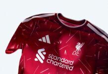 ليفربول يعلن عن قميصه الأساسي للموسم الجديد