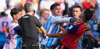 فيفا يحقق في أحداث نهائي مونديال 2026 بعد اشتباكات بين لاعبي إسبانيا والأرجنتين