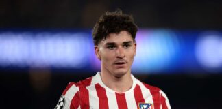 خوليان ألفاريز يتمسك برغبته في الرحيل عن أتلتيكو مدريد